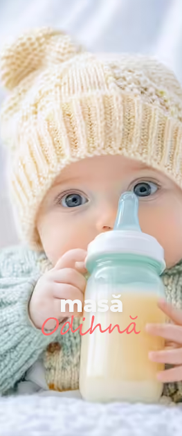 baby drinking milk