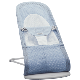 Baby Bjorn - Balansoar Balance Soft, Sky Blue/White, Mesh 