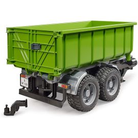 Bruder - Remorca Cu Container Pentru Tractoare
