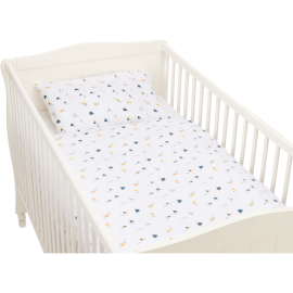 Lenjerie de pat  2 piese Village white Fillikid