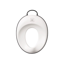 BabyBjorn - Reductor pentru toaleta Toilet Training Seat, White/Black