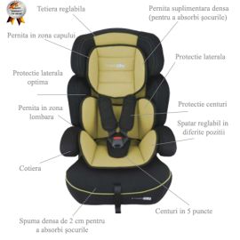 Babygo - Scaun Auto Freemove Beige