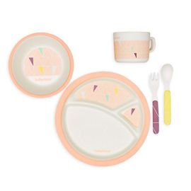 Babymoov – A005511 Set de hranire Bamboo Peach