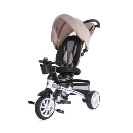 Lorelli - Tricicleta Rocket Suport picioare, Control al directiei, Scaun reglabil, Bej