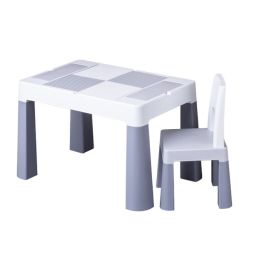 Set masuta cu scaun Tega Lego Multifun Gri