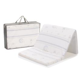 Saltea pliabila design 120/60/4 cm. white blue Fillikid