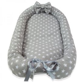 Baby Nest din Cocos MyKids Stars Grey