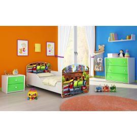Patut Tineret I MyKids Train 44 - 140x70
