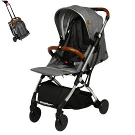 Carucior sport usor S-16 BUF BOOF gri 0- 36 luni 180 grade inclinare deplasabil ca troler in varianta pliata