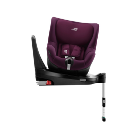 Scaun auto Dualfix I-size Burgundy Red, 45-105cm, Britax Romer
