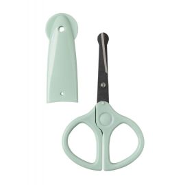 Forfecuta pentru bebelusi cu varf rotund swedish green Rotho-babydesign