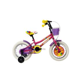 BICICLETA COPII DHS 1402 ROZ 14 INCH