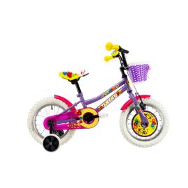 BICICLETA COPII DHS 1402 VIOLET 14 INCH