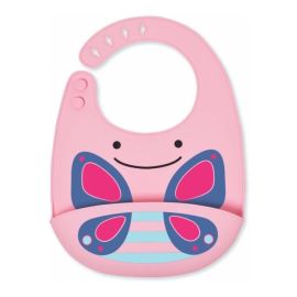 Skip Hop Bavetica de silicon Fold & Go Zoo - Fluture