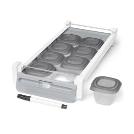 Skip Hop Set tava glisanta si recipiente pentru depozitare usoara - Gri