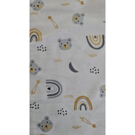 Scutec multifunctional finet 65x90 cm, Panda crem Kreis