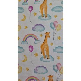 Scutece multifunctionale 45*45cm, curcubeu,2/set., Kreis