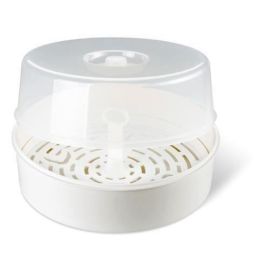 Sterilizator ecologic pentru microunde, capacitate 4 biberoane, Reer Vapostar 3295.1