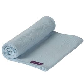 Paturica din bumbac Waffle Weave 120 x 140 cm- Blue Clevamama 3464