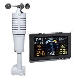 Statie meteo digitala Spring Breeze cu senzor extern wireless de temperatura, umiditate, viteza vant TFA 35.1140.01 