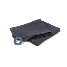 Doomoo - Esarfa pentru alaptat multifunctionala din bumbac organic Mom’n Play Grey