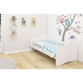 Patut Tineret III MyKids Happy White-White - 140x70