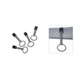 Manere pentru tarc-patut pliabil 4buc/set grey Fillikid