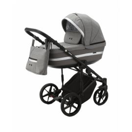 CARUCIOR 3 IN 1 ADAMEX RIMINI ALU, TIP COLLECTION, LINEN & ECOLEATHER RY5, CLOUD GRAY