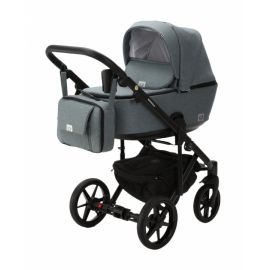 CARUCIOR 4 IN 1 ADAMEX MONACO, CU BAZA ISOFIX, LINEN & ECOLEATHER TK54, MINERAL