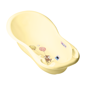 CADITA COPII 86 CM CU SENZOR FOREST GALBEN FF-004-109