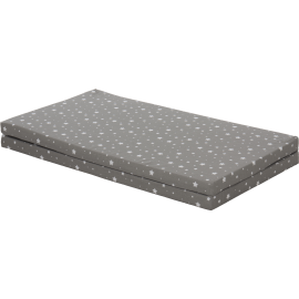 Saltea pentru tarc copii ,100x90 cm, grey star Fillikid