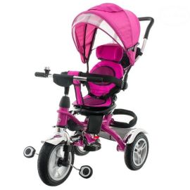 Tricicleta Cu Sezut Reversibil Eurobaby T307 - Roz