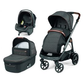 CARUCIOR 3 IN 1 PEG PEREGO VELOCE, PRIMOVIAGGIO SL, 0 - 22 KG, 500, NEGRU/GRI*
