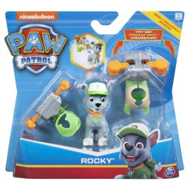 PATRULA CATELUSILOR FIGURINA DE ACTIUNE ROCKY CU 2 UNIFORME