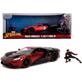 MASINA METALICA SPIDER-MAN FORD GT 2017 MILES MORALES