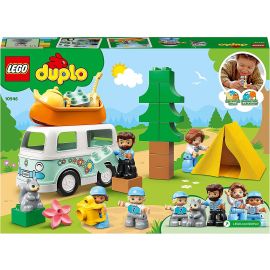 LEGO DUPLO AVENTURA CU RULOTA DE VACANTA A FAMILIEI 10946