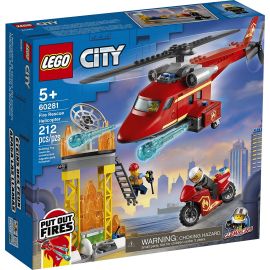 LEGO CITY ELICOPTER DE POMPIERI 60281