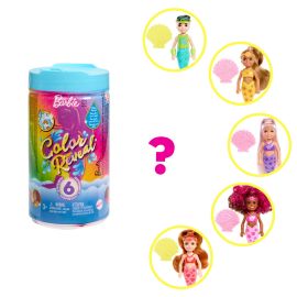 BARBIE PAPUSA CHELSEA DESCOPERA CULOAREA SIRENELE CURCUBEU
