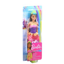 BARBIE PAPUSA PRINTESA DREAMTOPIA CU CORONITA GALBENA