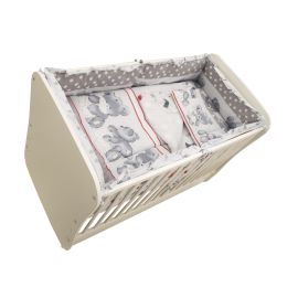 Lenjerie MyKids Teddy Hug Gri M2 4+1 Piese 120x60