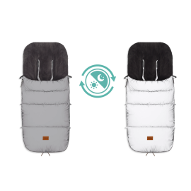 Sac iarna pentru carucior reflectorizant Kinley silver Fillikid