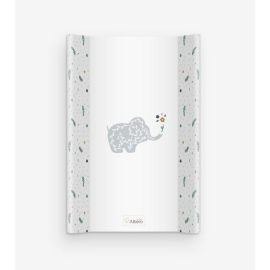 Saltea de infasat bebe cu intaritura 70x47,5 Klups Elephant World C005