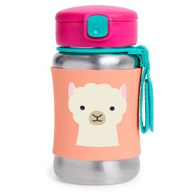 Skip Hop Sticla din otel inoxidabil cu pai Zoo – Lama
