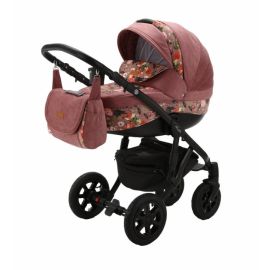 CARUCIOR 3 IN 1 ADAMEX BARLETTA FL2 FLOWERS COLLECTION, ROSEWOOD