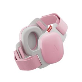 Casti antifonice pentru bebelusi si copii pana la 4 ani, ofera protectie auditiva, SNR 24, roz, ALPINE Muffy Baby Rose Pink ALP29642