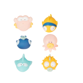 Badabulle - Jucarii de baie Rigolo Splash 6 bucati