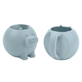 Badabulle - Jucarie de baie tip stropitoare Hipopotam