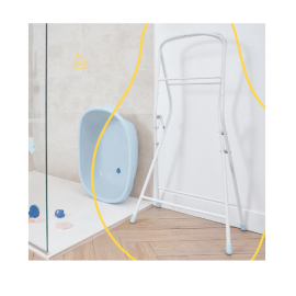 Badabulle- Set suport pentru cadita si furtun de scurgere, pentru cadita in forma de balena