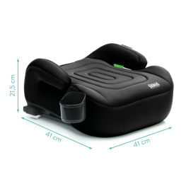 Inaltator auto Isofix Luxe Flip black grupa 2/3 Fililikd