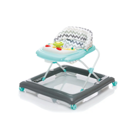 Premergator cu jucarie Grey Zick-zack Fillikid